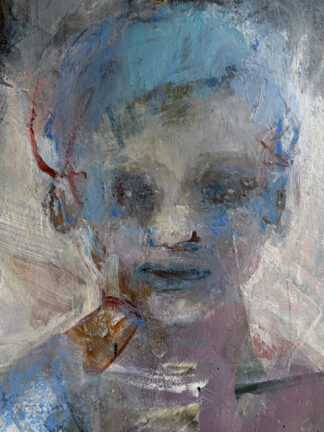 Oilpastel face | 04 | 20x25cm (Copy)